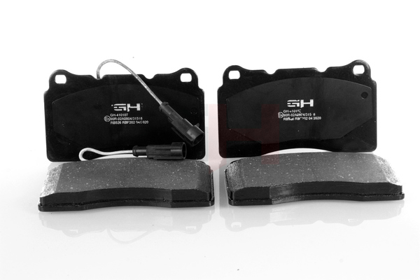 OEM 71772216 GH Kit pastiglie freni GH-410107 per FIAT, ALFA ROMEO, LANCIA, CHRYSLER, FERRARI