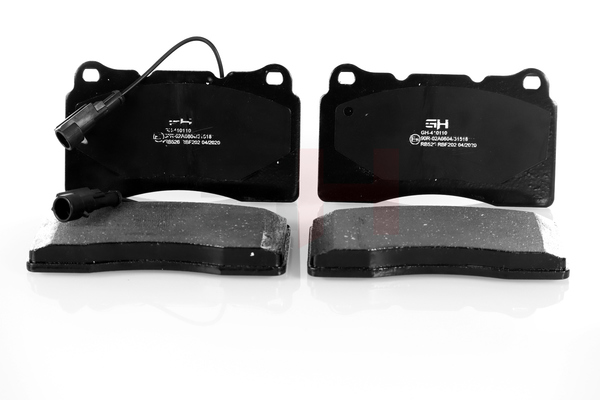 OEM 71772216 GH Kit pastiglie freni GH-410110 per FIAT, ALFA ROMEO, LANCIA, CHRYSLER, FERRARI