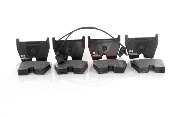 OEM 3D0698151A GH Bromsbelägg GH-410212 för VW, AUDI, SKODA, SEAT, LAMBORGHINI