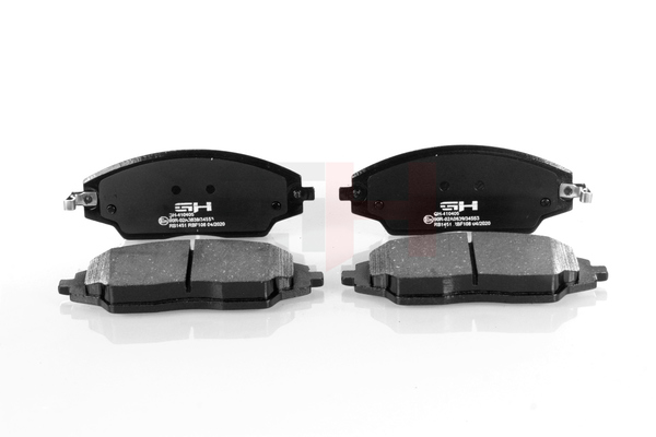 OEM 96475176 GH Brake pad set GH-410405 for SKODA, CITROЁN, CHEVROLET, DAEWOO, PONTIAC
