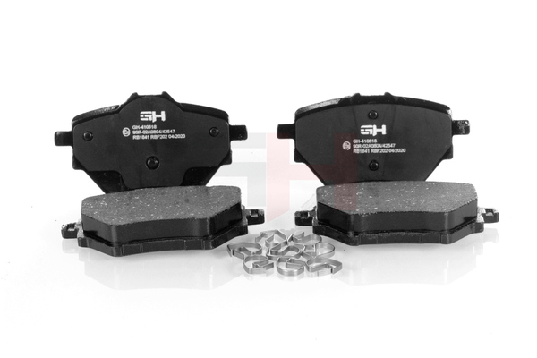 OEM 0446542080 GH Bromsbelägg GH-410618 för TOYOTA, LEXUS, SATURN, WIESMANN
