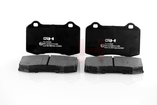OEM 6020013035 GH Kit pastiglie freni GH-410620 per FIAT, RENAULT, SEAT, DACIA, SKODA