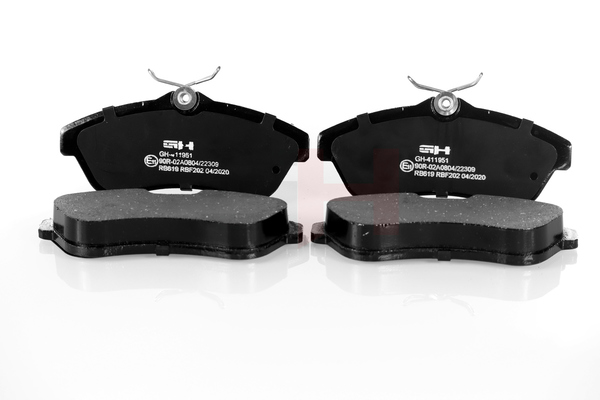 OEM E172285 GH Kit pastiglie freni GH-411951 per VOLKSWAGEN, OPEL, PEUGEOT, CITROЁN
