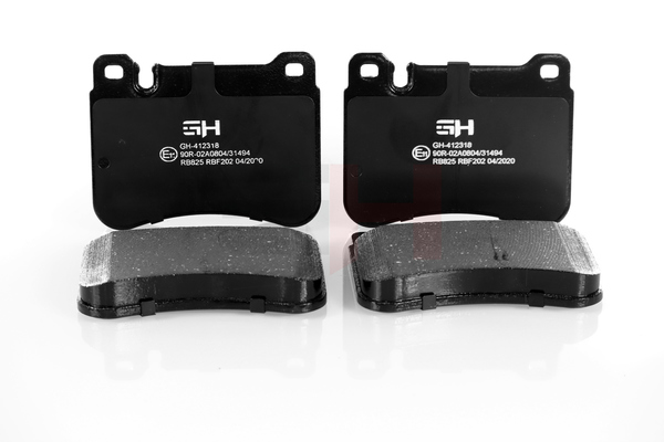 OEM A0034205220 GH Kit pastiglie freni GH-412318 per MERCEDES-BENZ