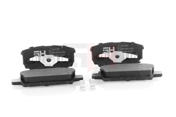 OEM 8E0698151L GH Kit pastiglie freni GH-412506 per VOLKSWAGEN, AUDI, SEAT, SKODA, PORSCHE
