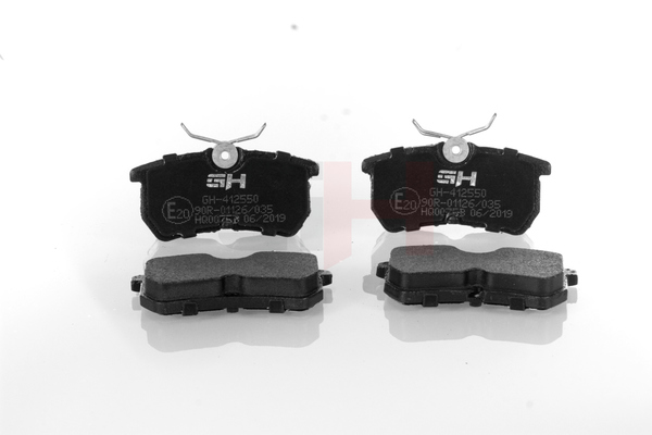 Bremseklosser (GH-412550) fra GH for FORD FOCUS (DAW, DBW) 1.8 TDCi (85 KW / 115 HK / Fra 2001)