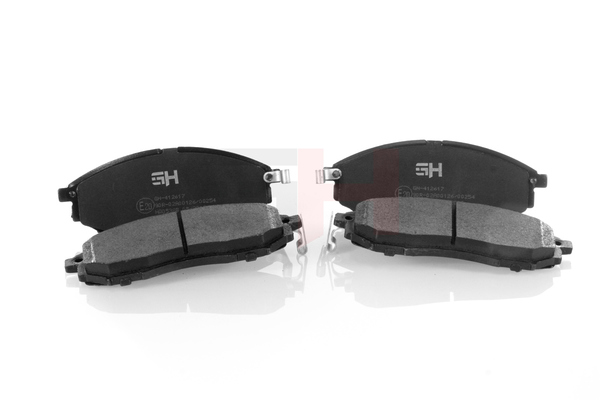 OEM D1M60JE00A GH Juego de pastillas de freno GH-412617 para NISSAN, INFINITI