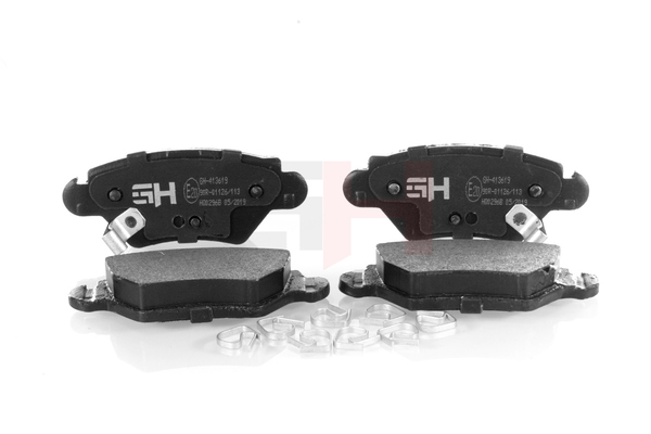 OEM 96253368 GH Bremseklosser GH-413619 for NISSAN, MITSUBISHI, CITROЁN, SUZUKI, KIA