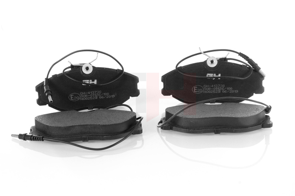 OEM 1611335080 GH Kit pastiglie freni GH-413730 per VOLKSWAGEN, FORD, OPEL, PEUGEOT, CITROЁN