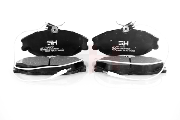 OEM 1611335080 GH Kit pastiglie freni GH-413737 per VOLKSWAGEN, FORD, OPEL, PEUGEOT, CITROЁN