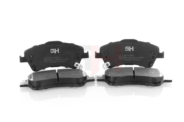 OEM 0446502280 GH Bromsbelägg GH-413903 för TOYOTA, CITROЁN, LEXUS, SATURN, WIESMANN