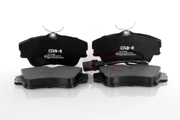 OEM 7D0698151B GH Kit pastiglie freni GH-414202 per VOLKSWAGEN, AUDI, SEAT, SKODA, PORSCHE
