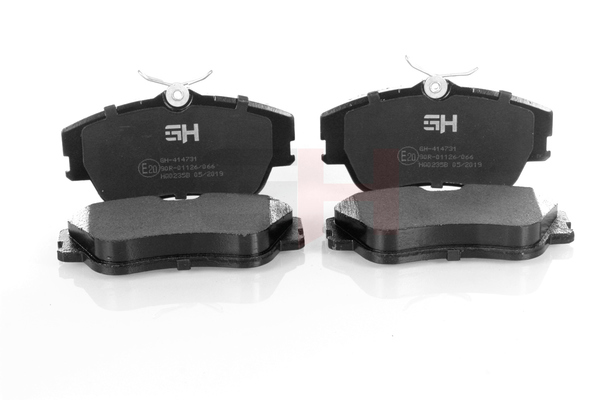 OEM 7D0698151B GH Kit pastiglie freni GH-414731 per VOLKSWAGEN, AUDI, SEAT, SKODA, PORSCHE