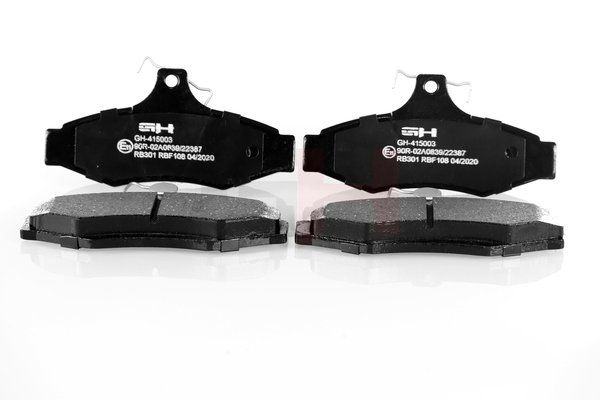 OEM 96253368 GH Bremseklosser GH-415003 for NISSAN, MITSUBISHI, CITROЁN, SUZUKI, KIA