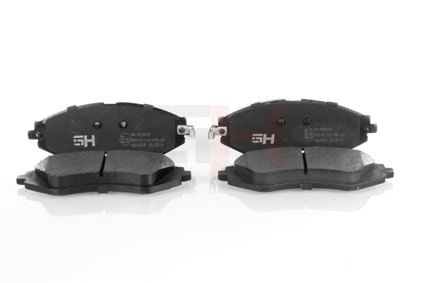 OEM 96475176 GH Brake pad set GH-415008 for SKODA, CITROЁN, CHEVROLET, DAEWOO, PONTIAC