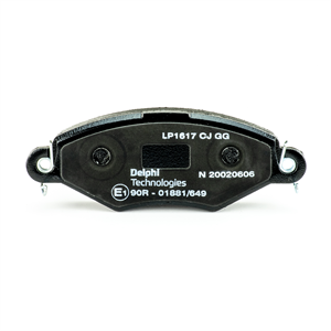 OEM 425191 DELPHI Kit pastiglie freni LP1617 per VOLKSWAGEN, OPEL, PEUGEOT, CITROЁN, PIAGGIO