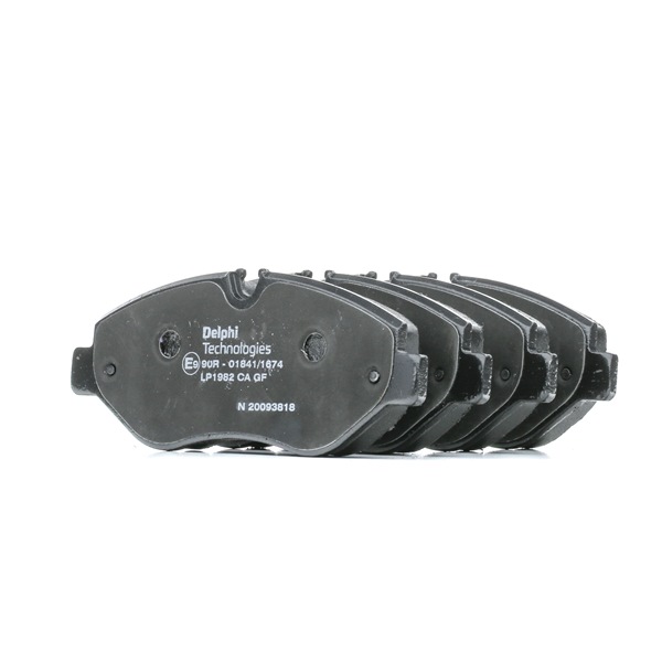 OEM 0044206720 DELPHI  Bremsbeläge LP1982 für VW, MERCEDES-BENZ