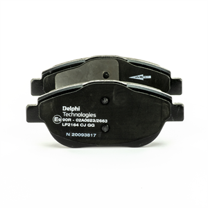 OEM 1617293780 DELPHI Bremseklosser LP2164 for OPEL, PEUGEOT, CITROЁN, VAUXHALL