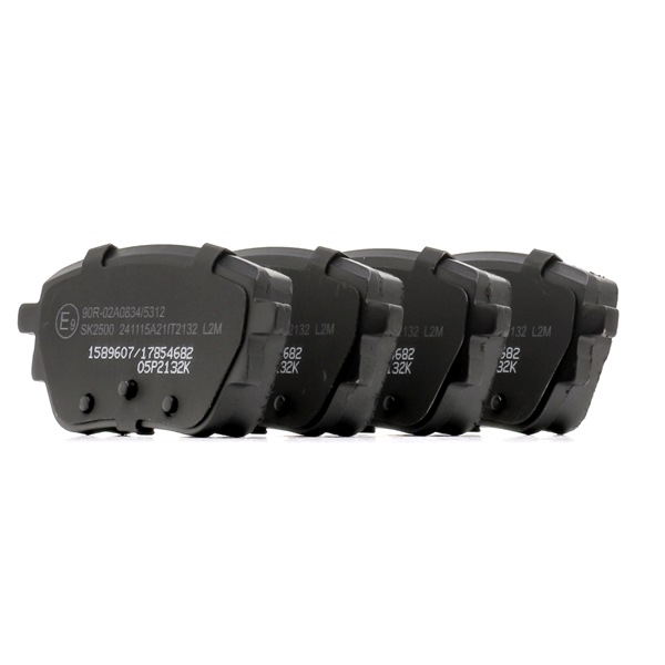 OEM 0004204502 RIDEX Brake pad set 402B1704 for MERCEDES-BENZ, DAIMLER