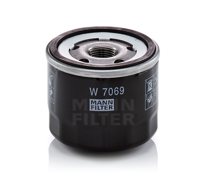 Oil filter W 7069 MANN-FILTER