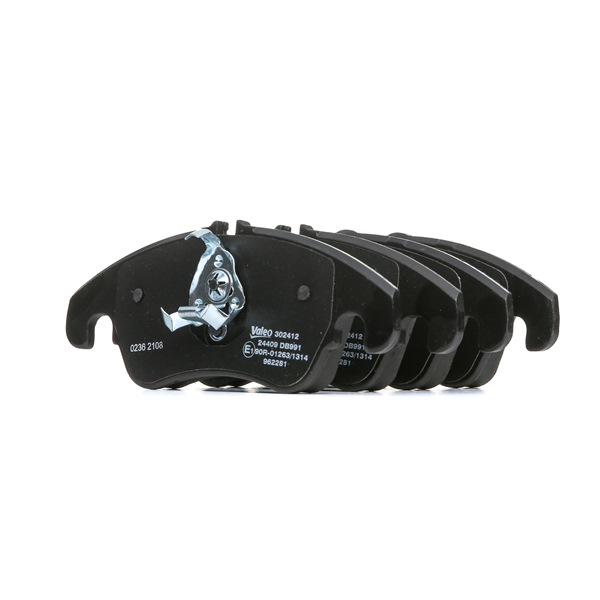 OEM 8K0698151D VALEO Kit pastiglie freni 302412 per VOLKSWAGEN, AUDI, FORD, SEAT, SKODA