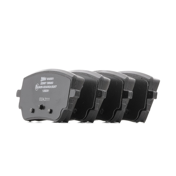 EQB Bromsbelägg 302551 VALEO