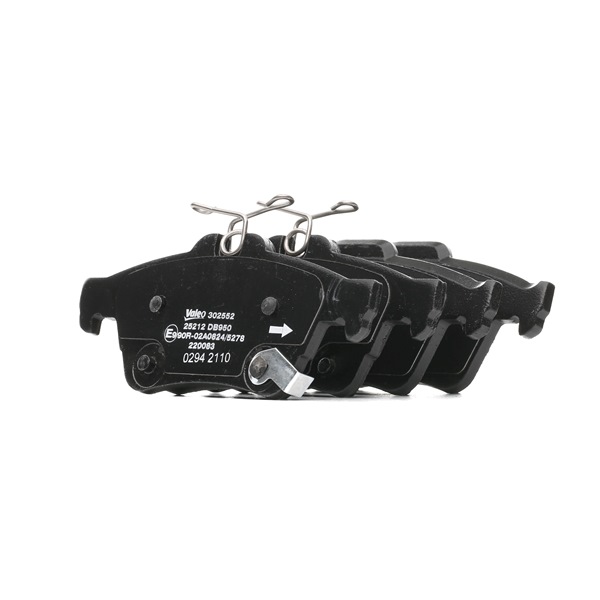 OEM 2019129 VALEO  Bremsbeläge 302552 für FORD