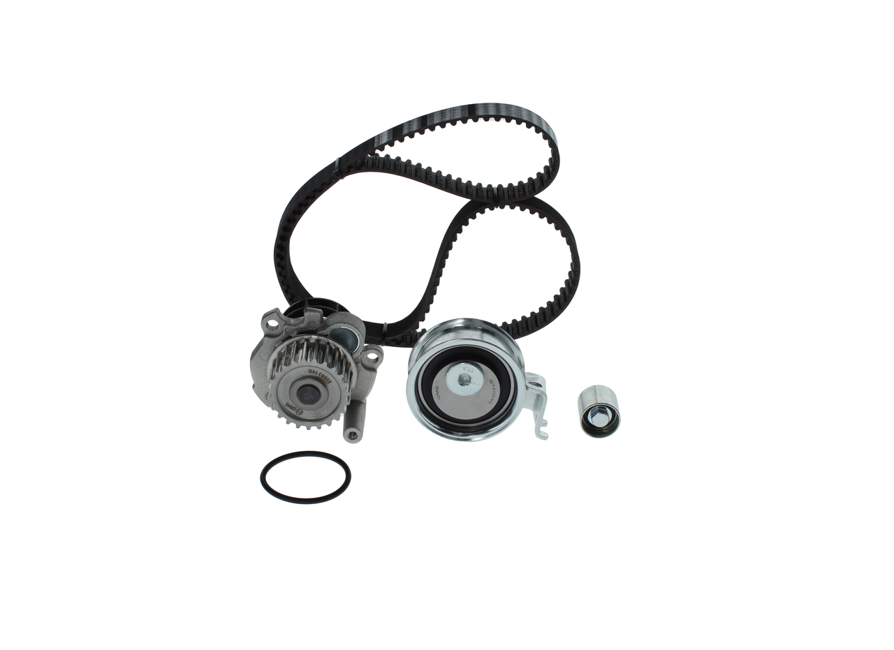 AUDI TT 2001 Vesipumppu + jakohihnasarja BOSCH 1 987 946 461