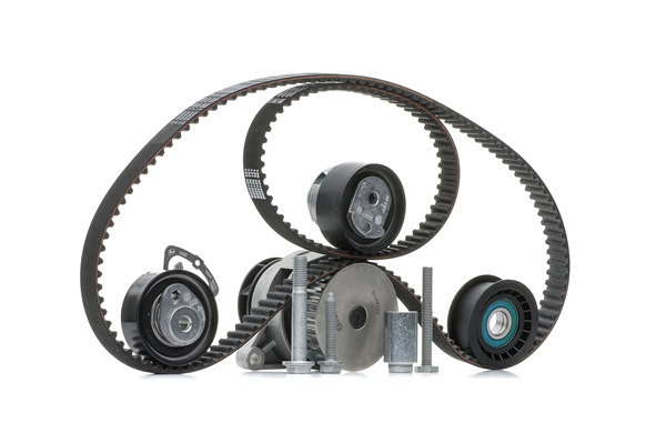 BOSCH Kit de distribution + pompe à eau (1 987 946 464) pour VW Bora Berline (1J2) 1.6 16V (77 KW / 105 CH / de 2000)