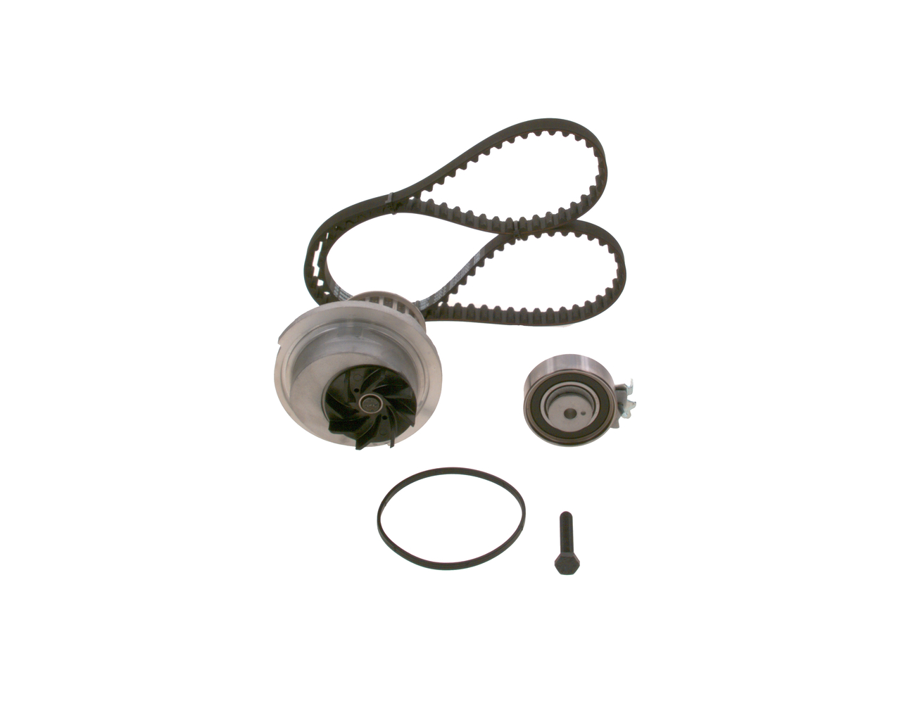 Distributieriem set + waterpomp (1 987 946 998) van BOSCH Voor OPEL Astra G CC (T98) 1.6 LPG (F48) (62 KW / 84 PK / Van 1998)
