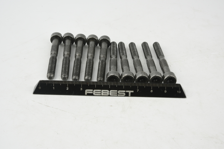 Skruesett, lagerbukk kamaksel (2698-001-PCS10) fra FEBEST for AUDI A4 Avant (8ED, B7) 2.0 TDI (103 KW / 140 HK / Fra 2004)