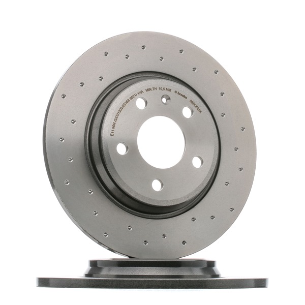 OEM 8W0615601C BREMBO Brake disc 08.D060.1X for VW, AUDI, SKODA, SEAT