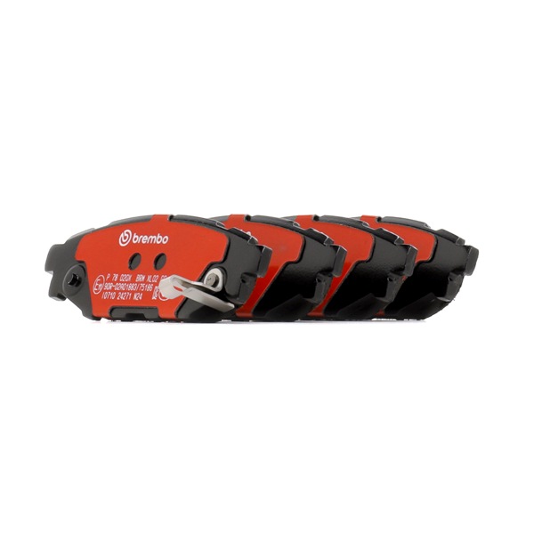 GT 86 Bromsbelägg P 78 020X BREMBO