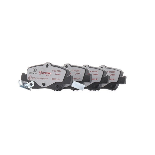 OEM 0446602181 BREMBO Remblokken P 83 080X voor TOYOTA, MITSUBISHI, LEXUS, SATURN, WIESMANN