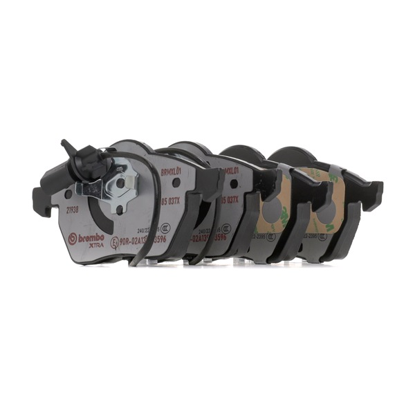 OEM 4B0698151B BREMBO Kit pastiglie freni P 85 037X per VOLKSWAGEN, AUDI, FORD, SEAT, VOLVO