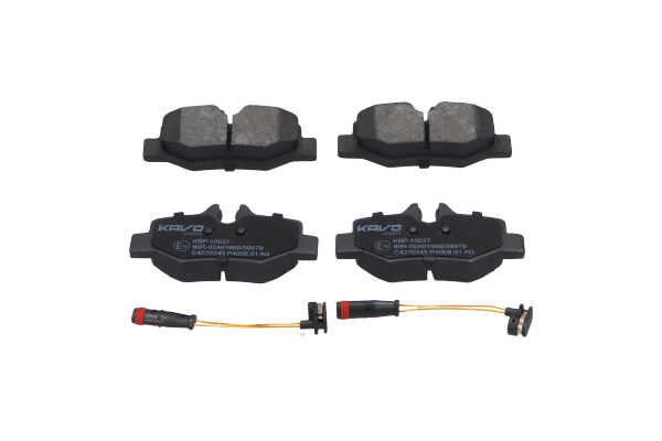 OEM 0014211010 KAVO PARTS Brake pad set KBP-10037 for MERCEDES-BENZ, SMART, ASIA MOTORS