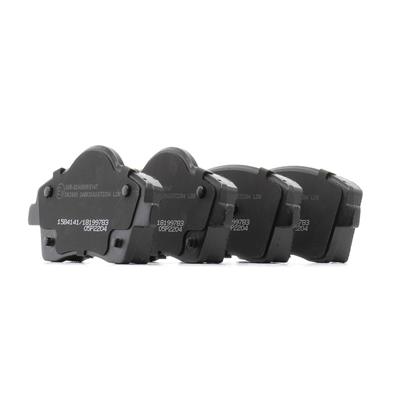 OEM 31471409 RIDEX Kit pastiglie freni 402B1832 per VOLVO