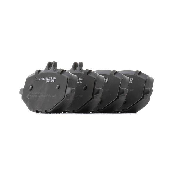 OEM A0004204002 RIDEX Brake pad set 402B1866 for MERCEDES-BENZ