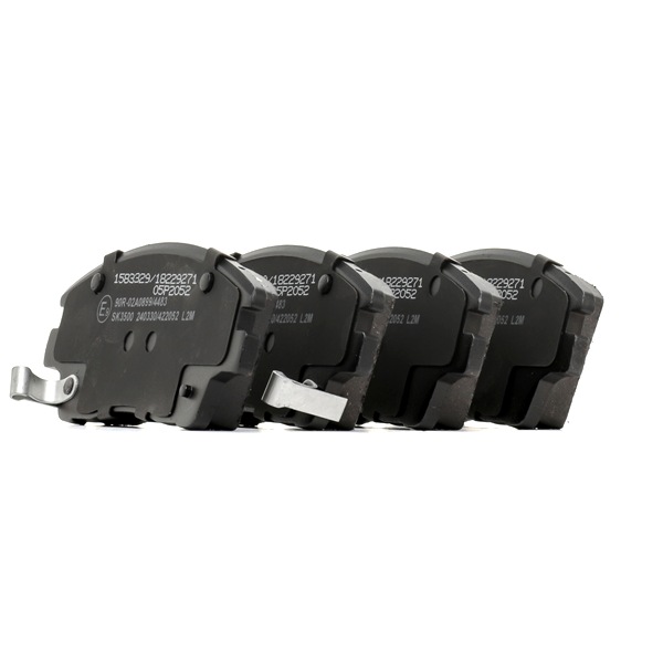 OEM 58101D3A10 RIDEX Jarrupalat, levyjarru 402B1875 varten KIA, HYUNDAI