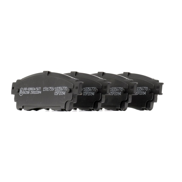 OEM 0446678020 RIDEX Bromsbelägg 402B1913 för TOYOTA, LEXUS, SATURN