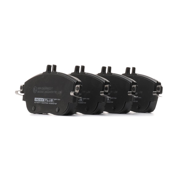 OEM 0084200620 RIDEX PLUS  Bremsbeläge 402B0570P für MERCEDES-BENZ