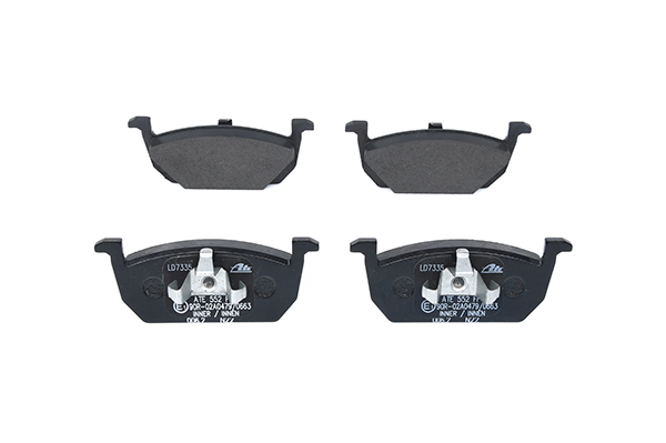 OEM 2Q0698151C ATE Kit pastiglie freni 13.0470-7335.2 per VOLKSWAGEN, AUDI, SEAT, SKODA