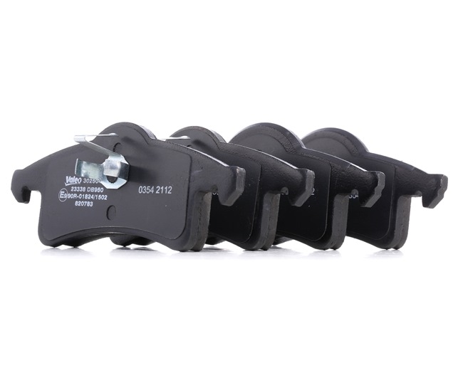 VALEO Juego de pastillas de freno (302504) para JEEP GRAND CHEROKEE II (WJ, WG) 4.7 V8 4x4 (162 KW / 220 CV / de 1999)