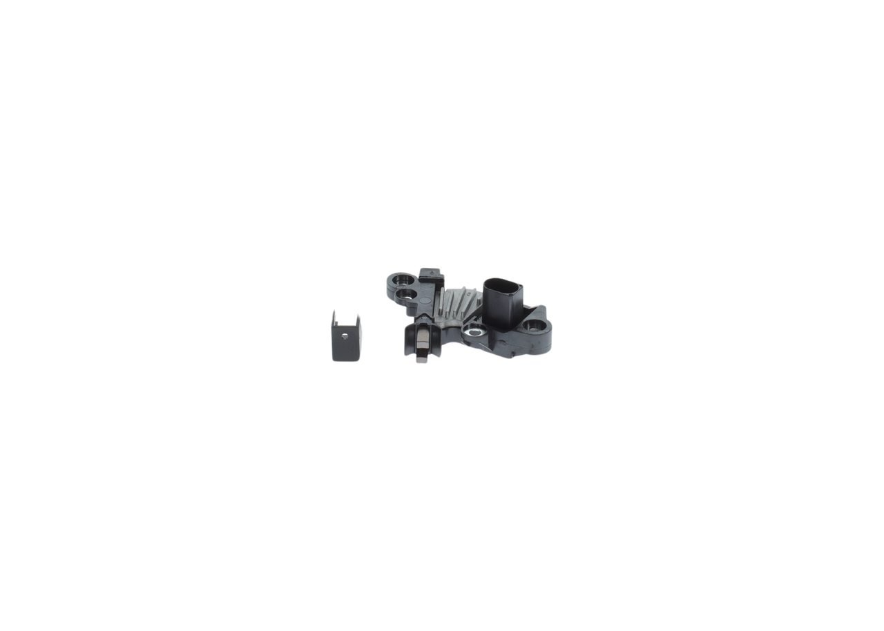 Spanningsregelaar (1 986 AE0 043) van BOSCH Voor FORD Transit Mk6 Flatbed vrachtwagen / Chassis (V347, V348, FM, FN, FF) 2.3 16V CNG RWD (100 KW / 136 PK / Van 2006)