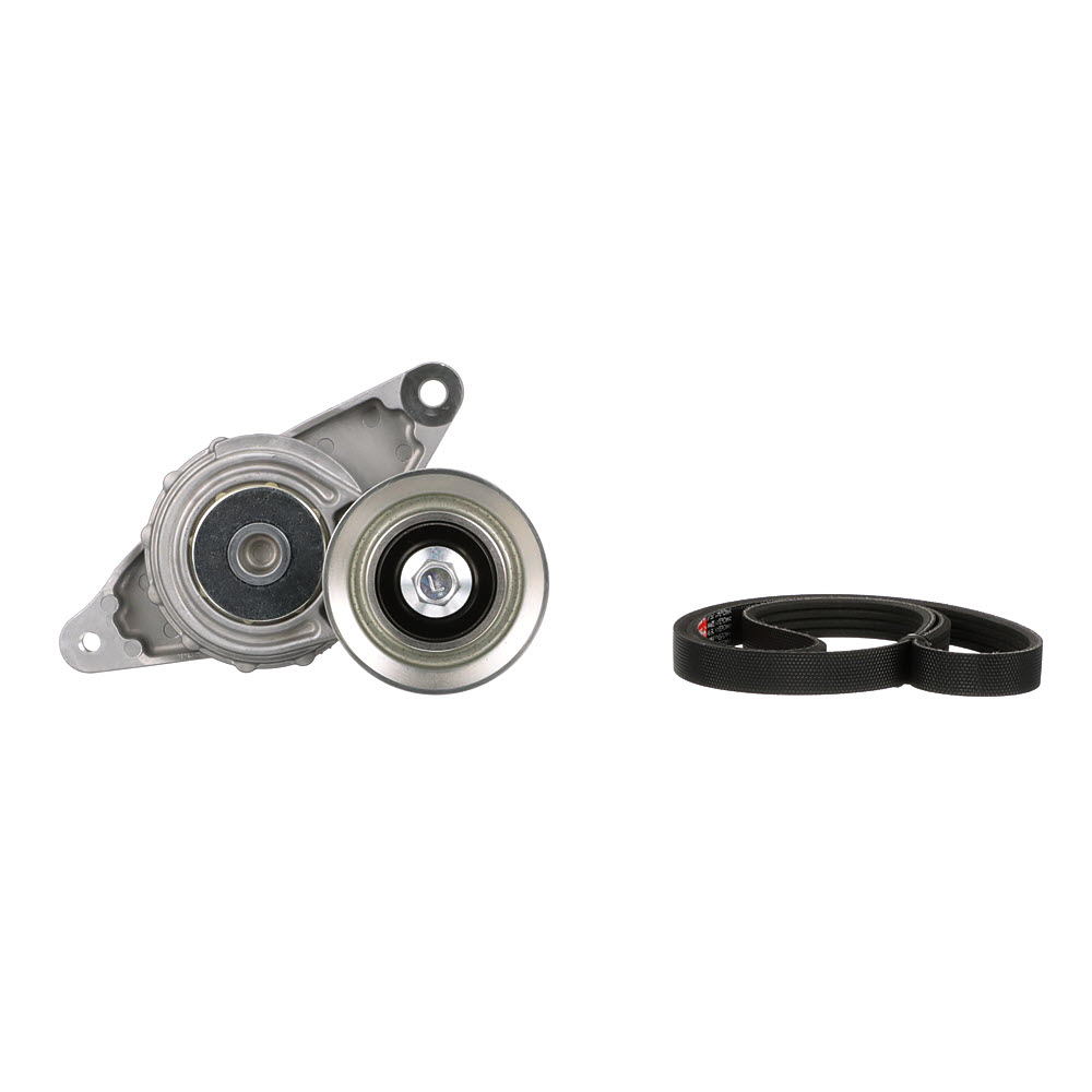 GATES Jeu de courroies trapézoïdales à nervures (K034PK1165) pour HONDA INSIGHT (ZE_) 1.3 IMA (ZE28, ZE2) (65 KW / 88 CH / de 2009)
