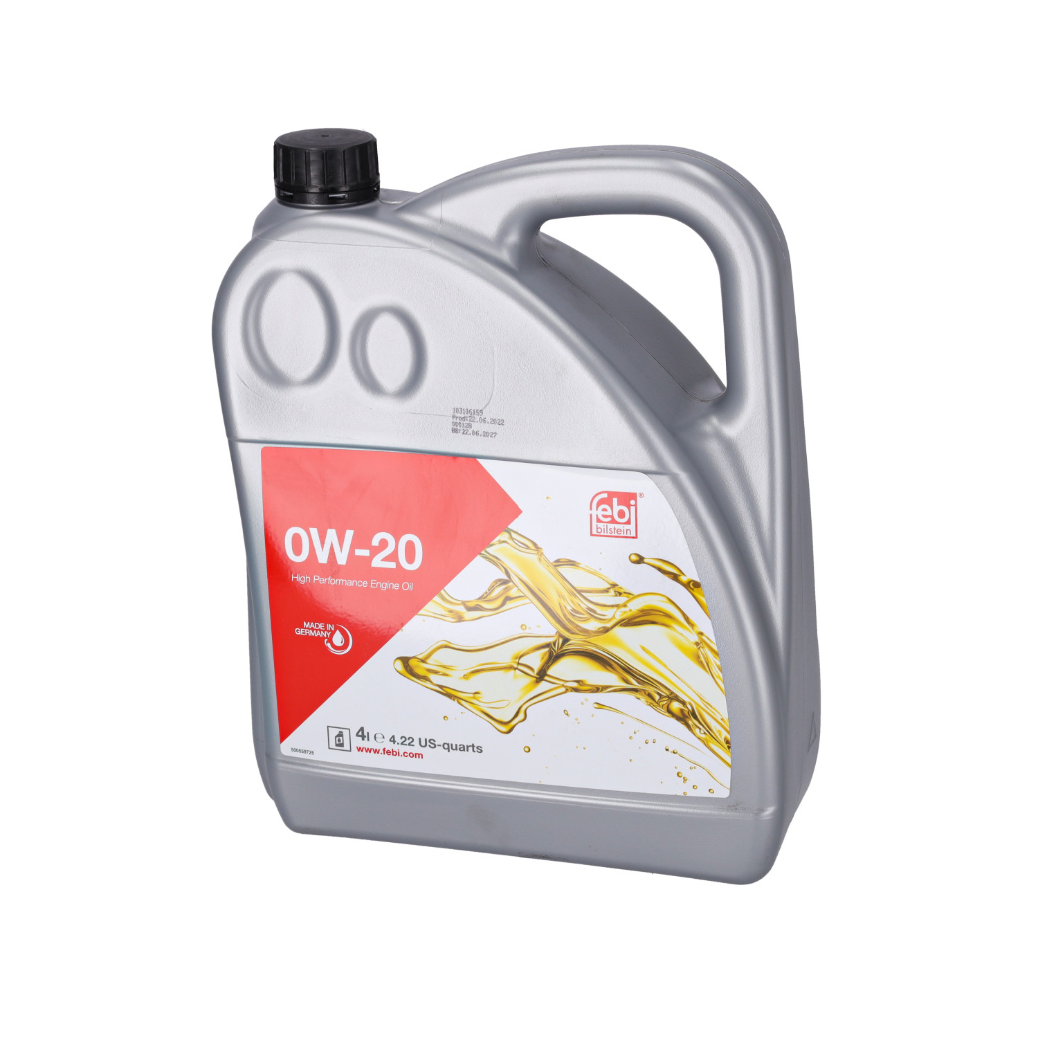 FEBI BILSTEIN Aceite de motor (177650) para SKODA Octavia IV Berlina (NX3) 1.5 TSI (85 KW / 116 CV / de 2024)