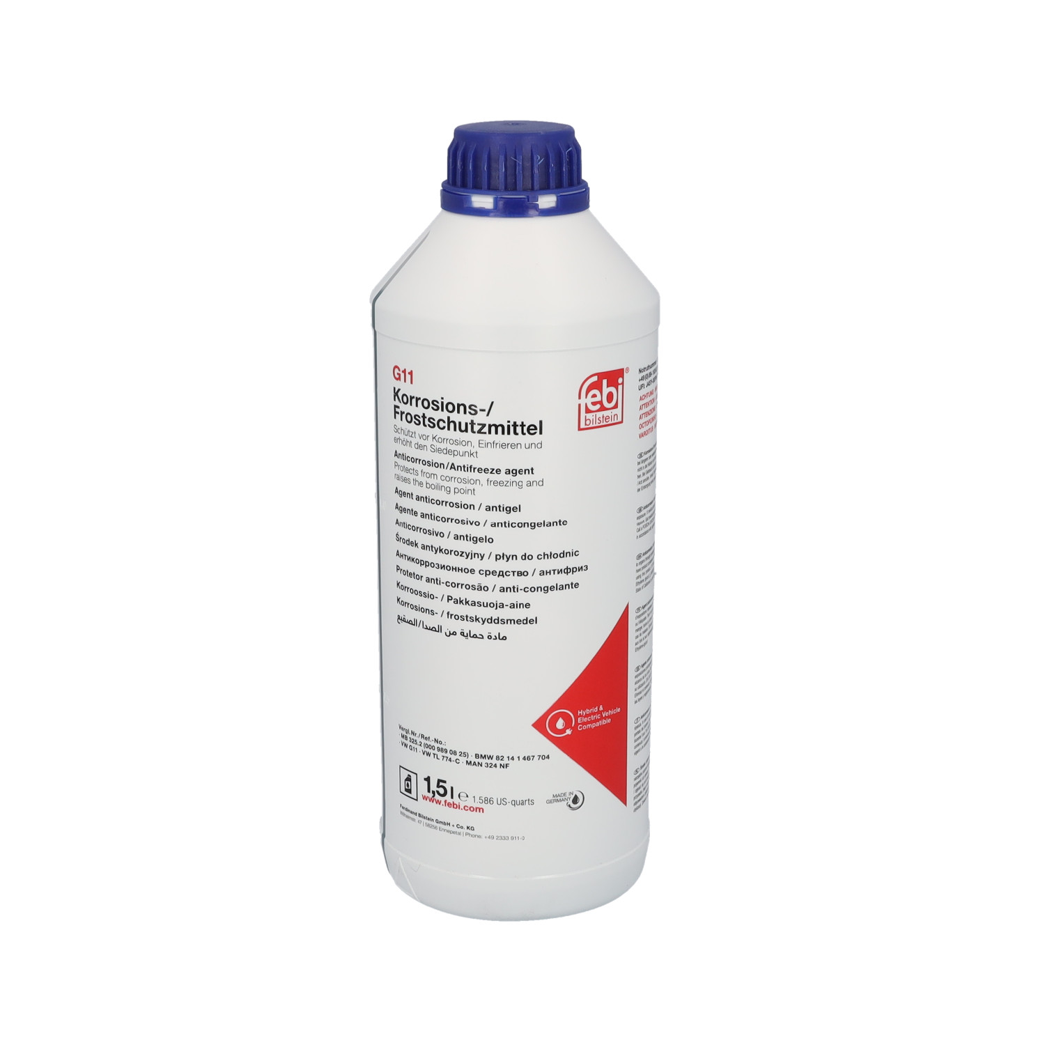 OEM G0011V8A FEBI BILSTEIN Antifreeze 01089 for VW, AUDI, MERCEDES-BENZ