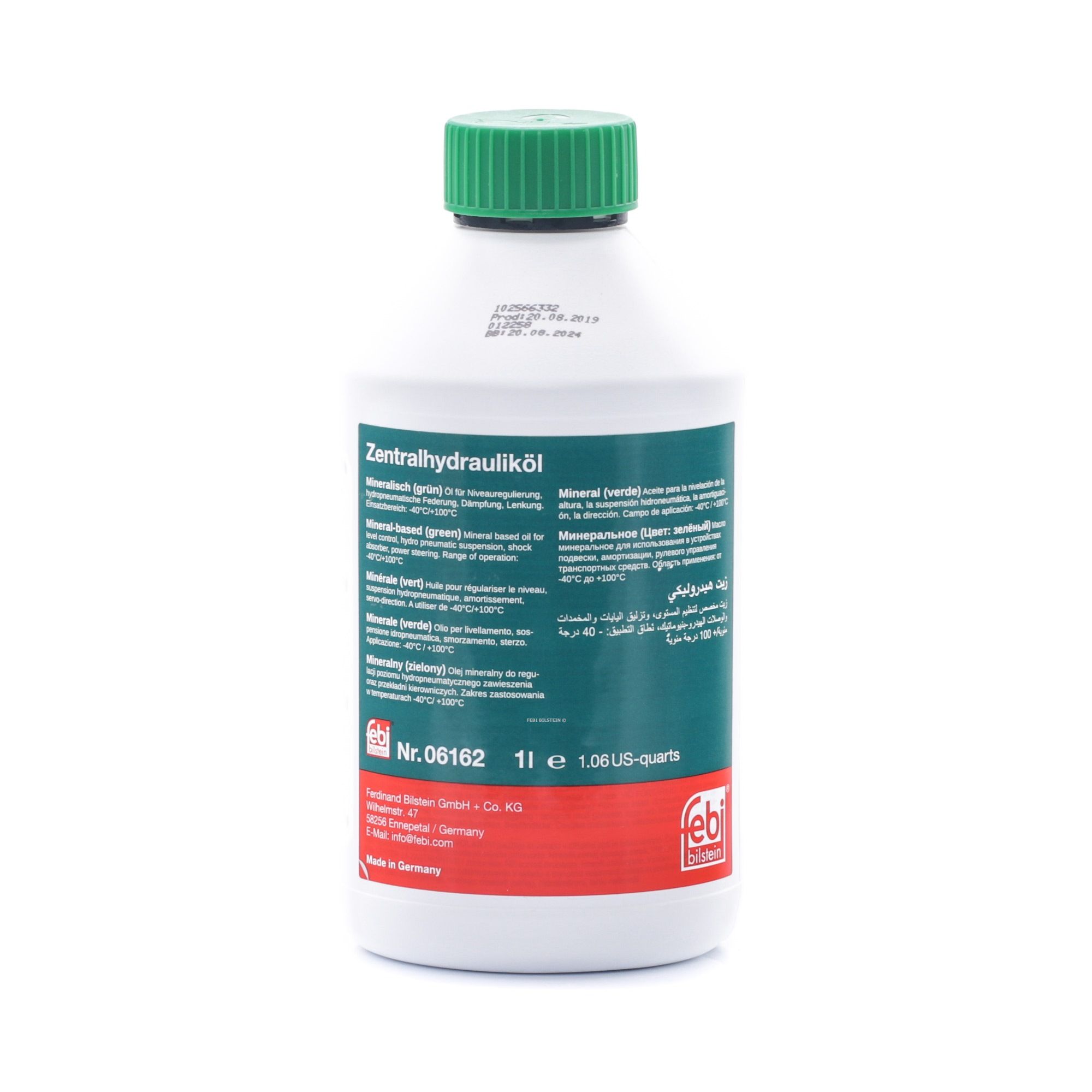 Olio Impianto Idraulico Febi Bilstein 06161 per Audi Bmw Chrysler Citroën Daf VW