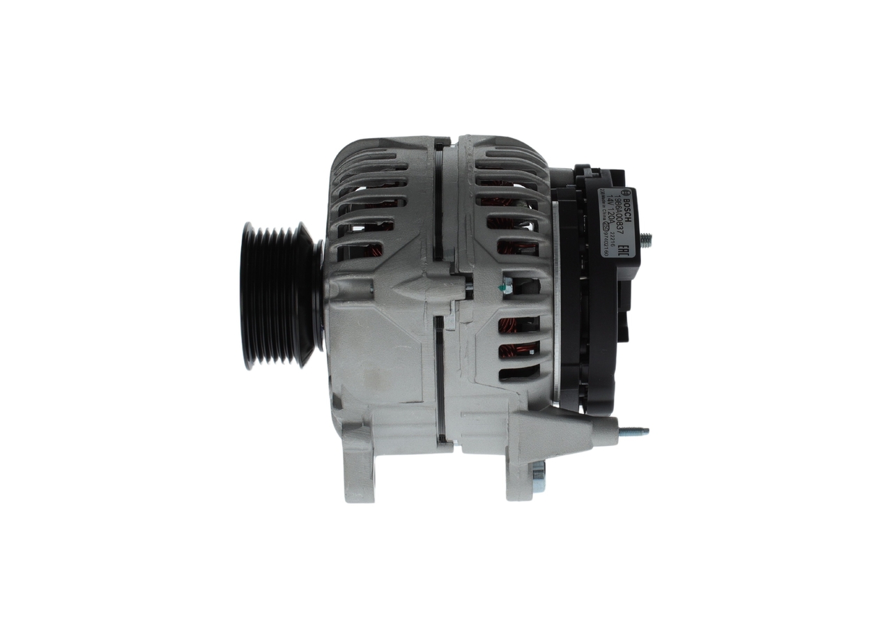 OEM 074903025J BOSCH Alternator 1 986 A00 837 for VW, AUDI, SKODA, SEAT, LAND ROVER