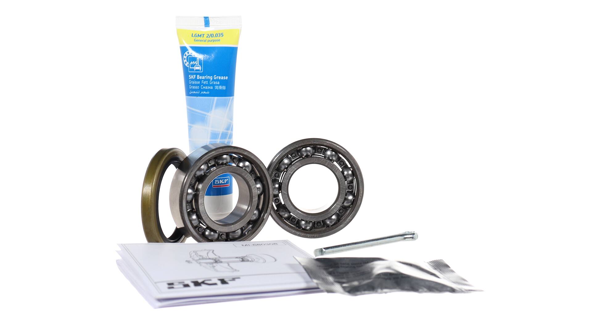 OEM 33411108408 SKF Wheel bearing kit VKBA 9019 CL for BMW